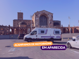 motorhome no Santuário de Aparecida